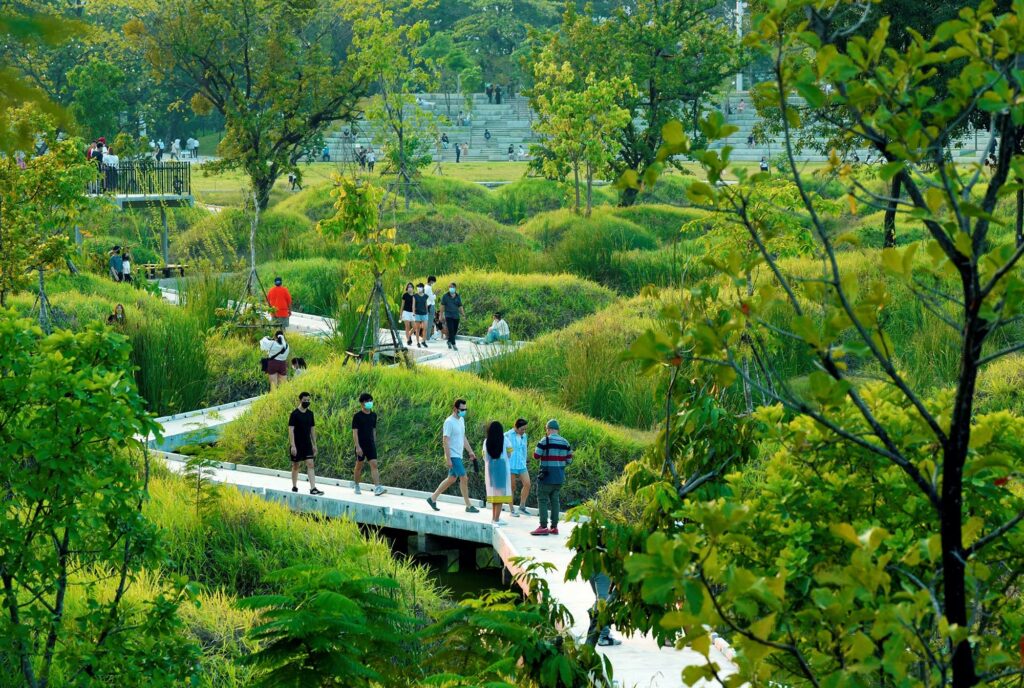 Benjakitti Forest Park: Transforming a Brownfield into an Urban ...